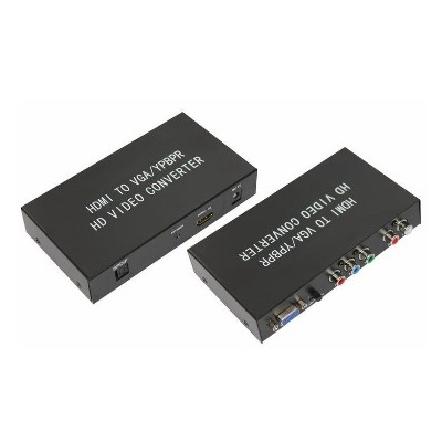 Конвертер HDMI на YPbPr/VGA + 2 RCA (17-6909)