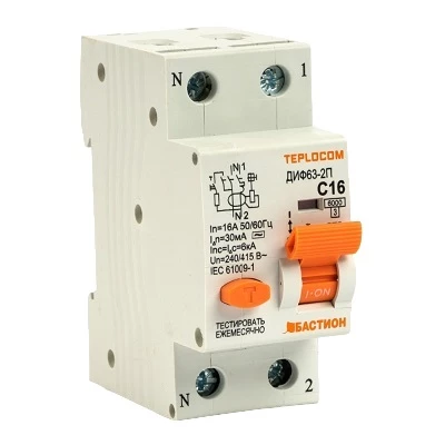 TEPLOCOM ДИФ63/30-2П С16 240/415В (8420)