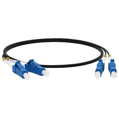 FC-D2-9-LC/UR-LC/UR-H-2M-LSZH-BK