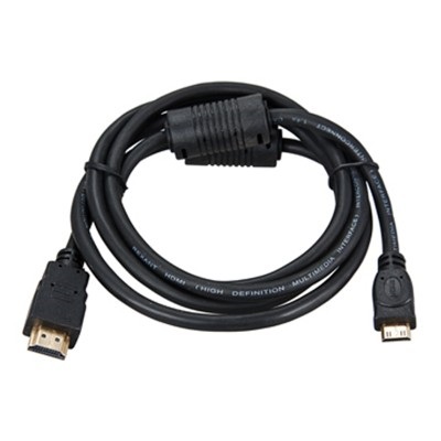 Шнур HDMI - mini HDMI gold 1. 5М с фильтрами (стандарт D) (17-6123)