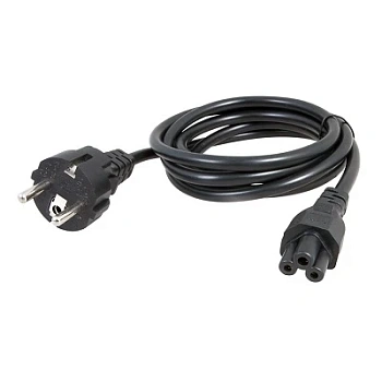 Шнур сетевой Евро 1. 5М (с заземлением) (для питания ноутбука) (11-1151-8)