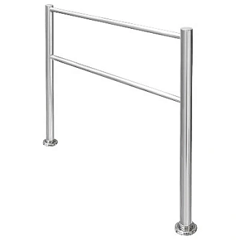 Ограждение полуростовое 1500х1000