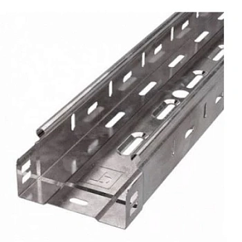 Лоток перфорированный Стандарт 100х50х3000 (0,7 мм) (24 м/уп) (PR16.0002)