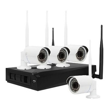 Комплект ST-400-WF IP видеонаблюдения (со съемной антенной)