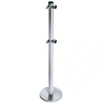 Стойка ограждения передвижная L-образная с 2-мя полупетлями слева (ВЗР  2442.09.11)