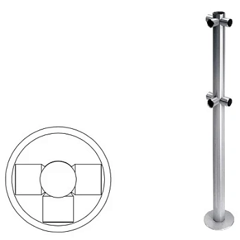 Стойка ограждения T-образная (ВЗР 1996.04)