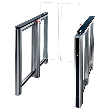 Турникет "Скоростной проход" PERCo-ST-11M с крышками из искусственного камня со створками