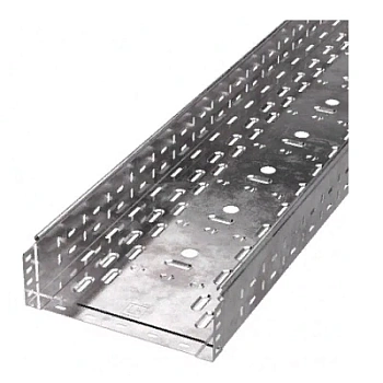 Лоток перфорированный Стандарт 300х100х3000 (0,8 мм) (6 м/уп) (PR16.0013)