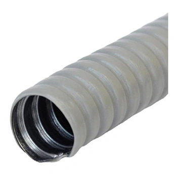 Металлорукав в ПВХ оболочке серый МРПИ-60 (15м/уп) Строитель PR04.0255
