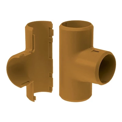 Тройник разборный бук d16 мм (70шт/700шт уп/кор) (PR13.0291)