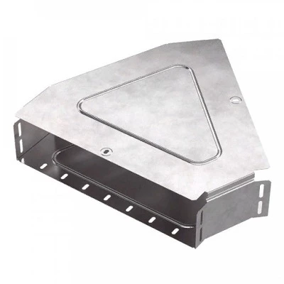 Угол горизонтальный 45 градусов с крышкой Стандарт 400х100 (PR16.0615)