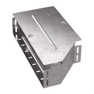 Переходник левый с крышкой Стандарт 400х300х100 (PR16.0687)