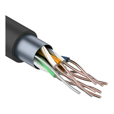 Кабель FTP 4PR 24AWG (Cu) CAT5E LDPE Outdoor 305м Tantos