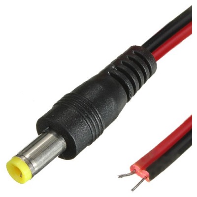 РАЗЪЕМ TS DC штекер питания с проводом 20 см