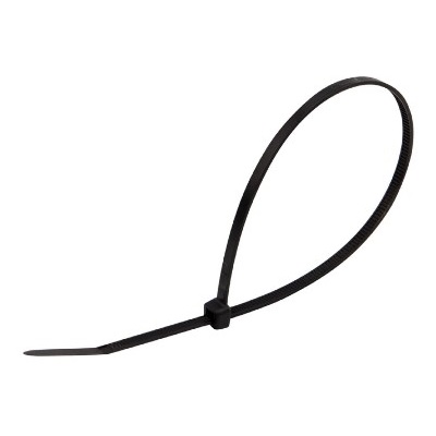 Стяжка кабельная нейлоновая 250x3,6мм, черная (100 шт/уп) (07-0251)