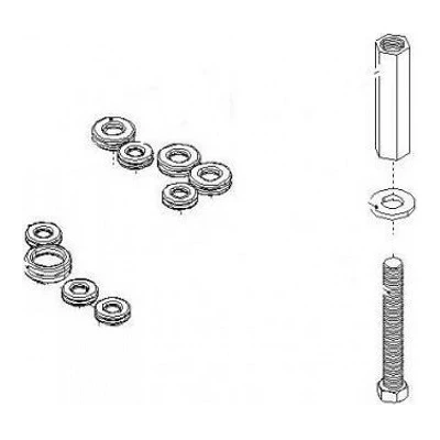 Набор креплений BX-243 (119RIBX056)