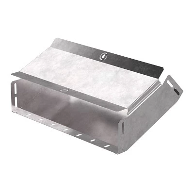 Угол вертикальный внутренний 45 градусов с крышкой Стандарт 400х80 (PR16.0593)