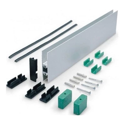 Направляющая нижняя для стекляных створок (119RIP024)