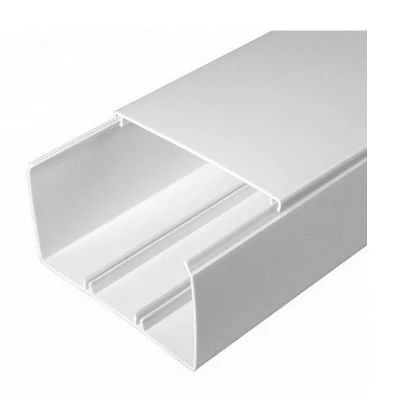 Кабель-канал белый 2-й замок в г/к 100х60 мм (16м/уп) (PR.0610060)