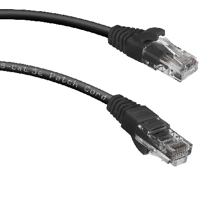 PC-UTP-RJ45-Cat.5e-3m-BK