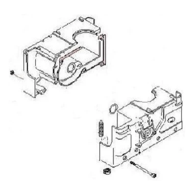 Корпус редуктора OPS001 (119RIB003)