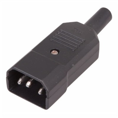 Сетевой штекер на шнур ("папа" контакт) (11-0003)