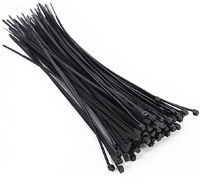 Стяжки Optimus 3,6x200мм (черные) (100шт)