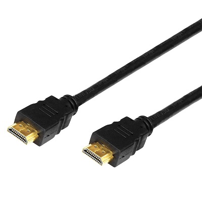 Кабель HDMI - HDMI 1.4, 2м, Gold (17-6204)