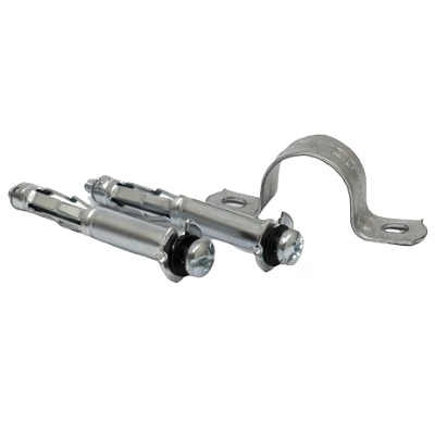 Комплекты для крепления ОКЛ с использованием дюбеля Молли М4х54 и скобы СМД d25-26 мм (100 шт) (PR08.5021)