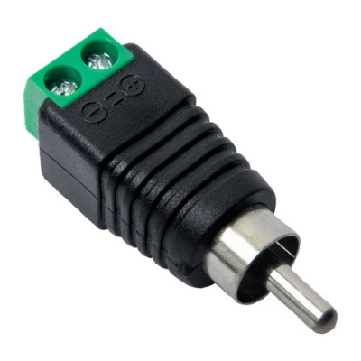 Разъем RCA Optimus штекер с клеммной колодкой_v.1 (20шт)