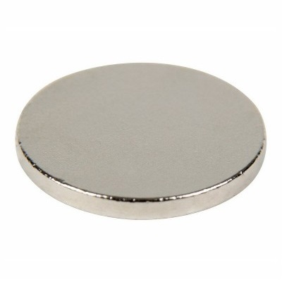 Неодимовый магнит диск 10х1мм с клеем сцепление 0,5 кг (упаковка 20 шт) (72-3111-1)