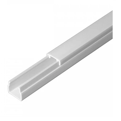 Кабель-канал белый 2-й замок в п/э 12х12 мм (242м/уп) (PR.0325200)