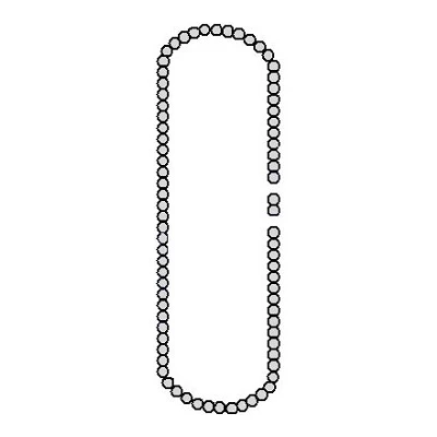 Цепь ручного редуктора (10m) C001 (119RICX001)