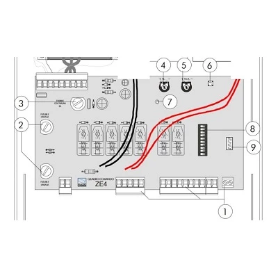 Плата блока управления ZE4 (3199ZE4)