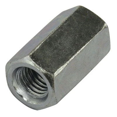 Гайка соединительная оцинкованная М6 (DIN 6334) (100 шт/уп) (PR08.2369)