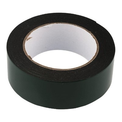 Двухсторонний скотч , черная, вспененная ЭВА основа, 40 мм, ролик 5 м (09-6140)