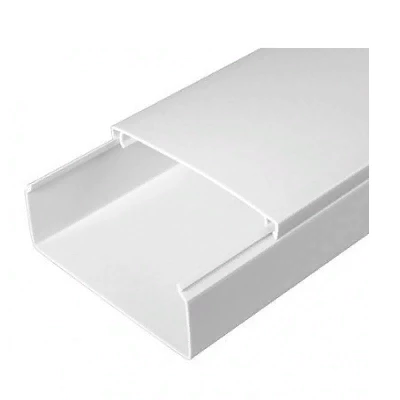 Кабель-канал белый 2-й замок в п/э 100х40 мм (8 м/уп) (PR03.0059)