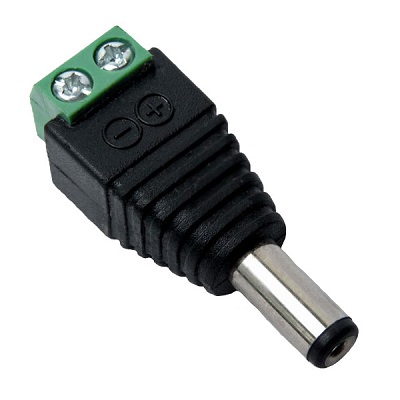 Разъем питания штекер с клеммной колодкой