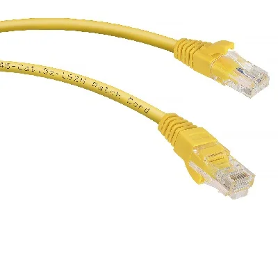 PC-UTP-RJ45-Cat.5e-0.3m-YL-LSZH