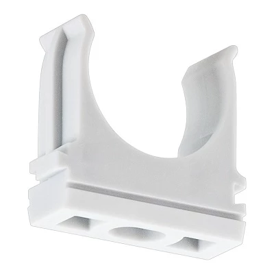 Крепеж-клипса для труб АБС-пластик в карт d50 мм (20шт/200шт уп/кор) (PR.0650)