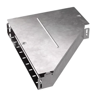 Переходник левый с крышкой Стандарт 500х200х80 (PR16.0692)