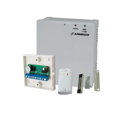 Комплект "Офис Стандарт" Замок 100 кг Электромагнит