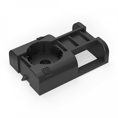 Площадка под стяжку для прямого монтажа черная (100шт/1500шт уп/кор) (PR13.0342)