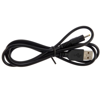 Кабель USB-штекер - DC-разъем питание 0,7х2,5 мм, длина 1 метр (18-1155)