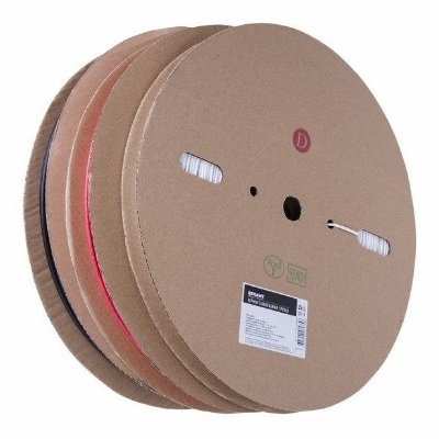 Трубка термоусаживаемая ТУТ нг 2,0/1,0мм, красная (бухта 200м) (49-0204)