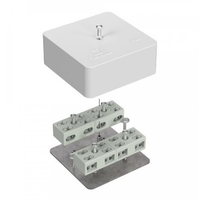 Коробка огнестойкая разветвительная для кабель-канала 40-0450-FR6.0-4-8-Р Е15-Е60 75х75х30