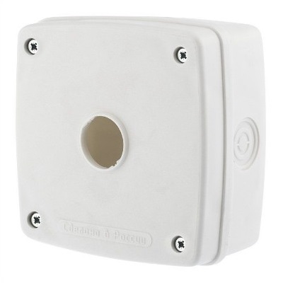 Коробка монтажная для камер видеонаблюдения 140х140х66 мм, IP56 (28-4010)