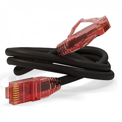 PC-LPM-UTP-RJ45-RJ45-C5e-0.3M-LSZH-BK