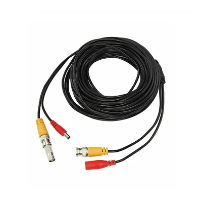Кабель соединительный для систем видеонаблюдения BNC + DC питание, длина 18 метров (18-1718)