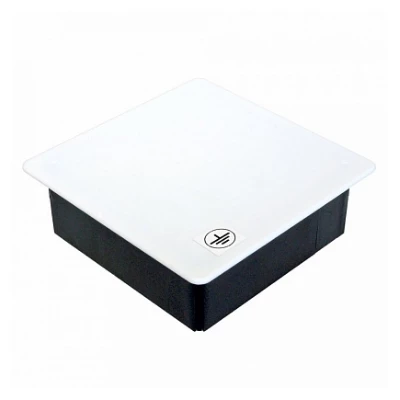 Коробка уравнивания потенциалов (КУП) 80-0860С-У для скрытой установки в сплошные стены 103х103х47 (72шт/кор) (80-0860С-У)